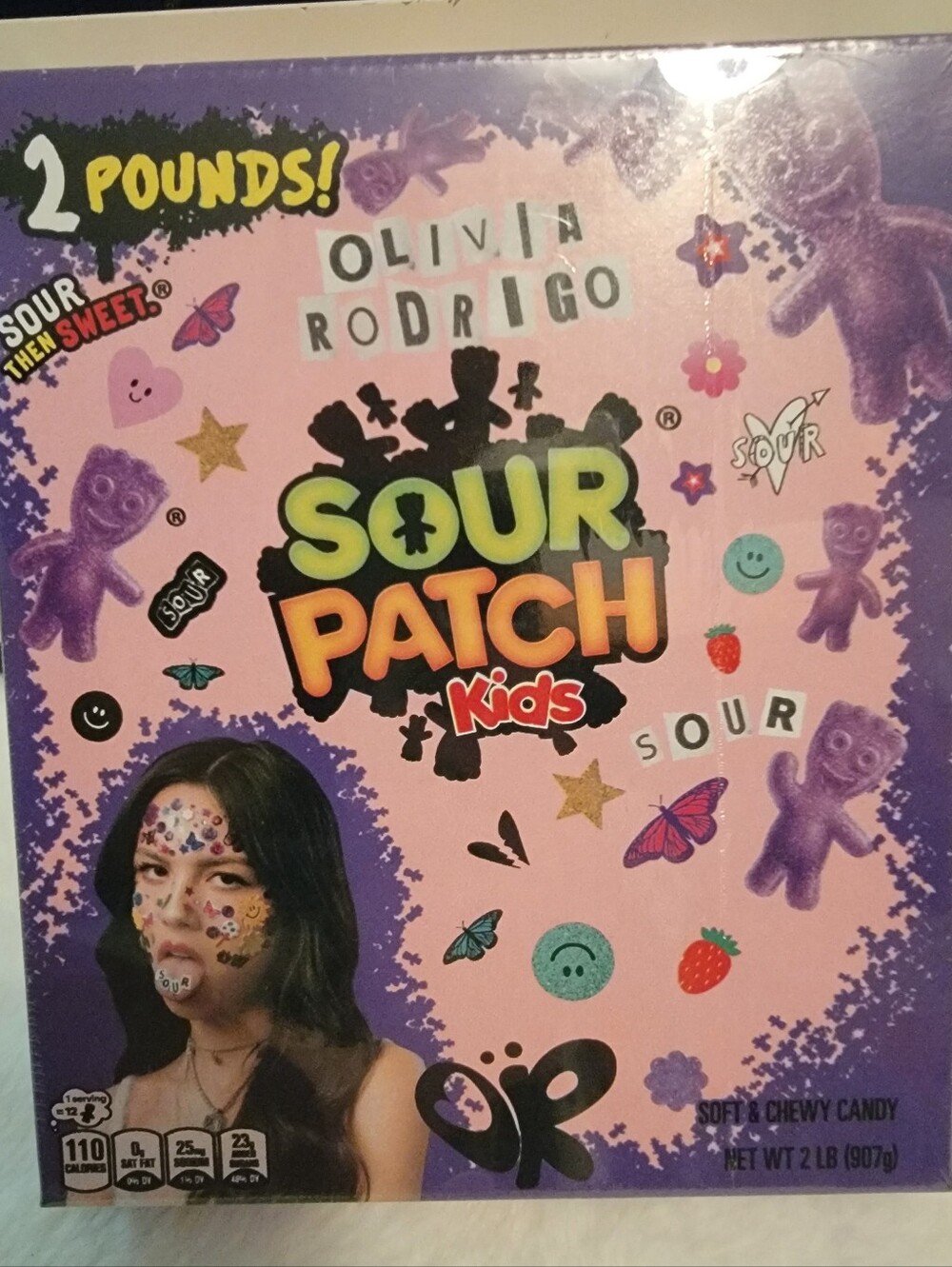 Olivia Rodrigo Sour Anniversary Sour Patch Kids Box US Exclusive Limited Edition